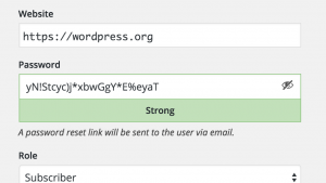 Password Sicure per WordPress