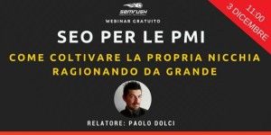 Webinar SEO Paolo Dolci