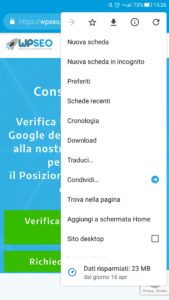 Progressive Web App WpSEO Step 1